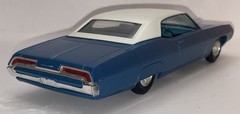 MPC Promo 1969 Pontiac Bonneville 2Dr HT 1/25 Warwick Blue w/White Top XLNT-NM