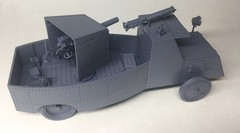 1/35 Russian Packard-Izhorsky Armored Car Russia 1915 CSM SS Models
