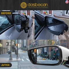 Dasbecan 7Pin Left Side Door Mirror Compatible With 2011-2014 Hyundai Sonata