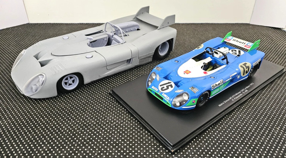 Matra Simca MS670 1972 Le Mans Winner Model Kit Scale 1/12 or 1/8