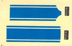 vintage decals for model cars AMT model # 48084 7310-201 412389 376 4B2