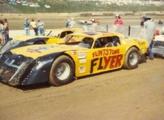 Plastic Performance Products F1 Flintstone Flyer Mike Duvall Dirt Track decal