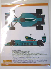 SHUNKO Decal Sheet 1:20 Scale Leyton House CG901B F1 suit Tamiya Kit