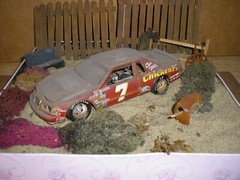 NICE Vintage 1/24 Custom RUSTY WEATHERED Stoker Ace Chicken Pit T-Bird Free Ship