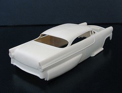 Jimmy Flintstone 1956 Ford chopped top resin body 1/25 scale NB280