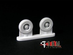 1:48 Resin Wheels Landing Gear for F 14D Tomcat Kinetic K48078