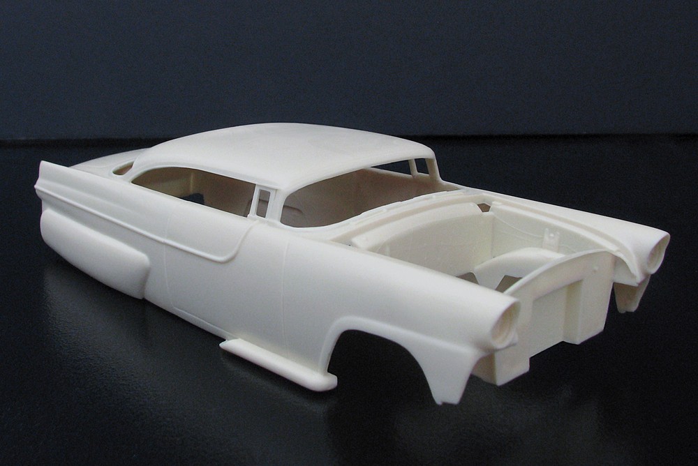 Jimmy Flintstone 1956 Ford chopped top resin body 1/25 scale NB280