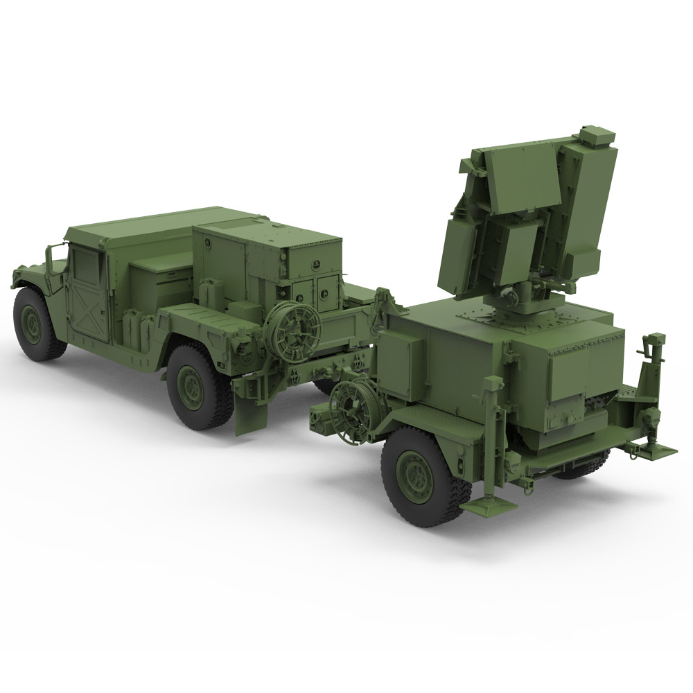 Model Kits 1/72 1/87 Military Model USA SPAA M1097A2 CLAWS