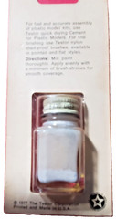 1977 Vintage Packaged White #1145 Testors Model Gloss Enamel Paint 1/4 Fl Oz.NOS
