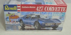 REVELL BALDWIN-MOTION 427 CORVETTE CAR MODEL KIT 1:25 SEALED 7427