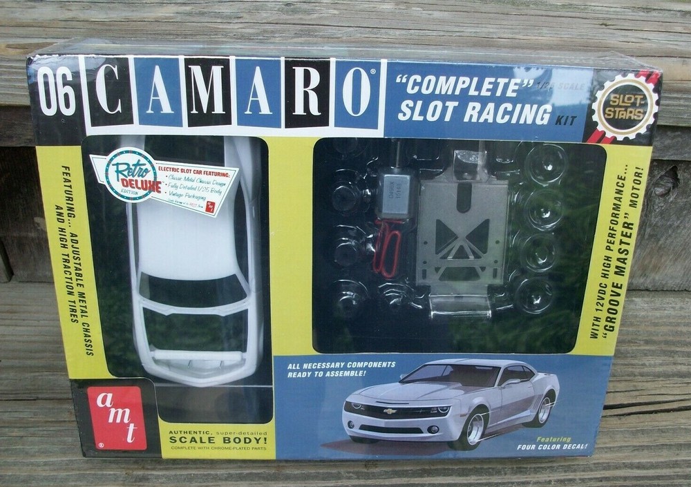 AMT Slot Car Kit 2006 06 Chevy Camaro Muscle Street Machine Hot Rod NHRA 1/25
