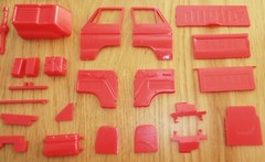 IMC Dodge Little Red Wagon 1/25 incomplete