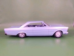 1965 Ford Galaxie 500 XL Dealership Promo Car 1:25 SCALE 8.25×3″