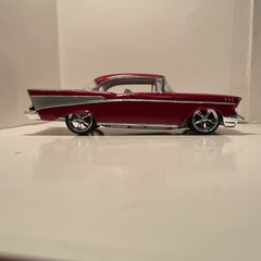 1957 Chevy Hardtop built model cars 1/25