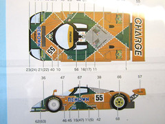 Decalpool 1/24 Mazda 787B 1991 LeMans 24Hr Decal Sheet DP282 for Tamiya kit