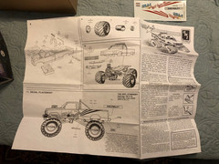 AMT ERTL 1/25 Chevrolet USA-1 Monster Truck 6969 1990 Made in the USA