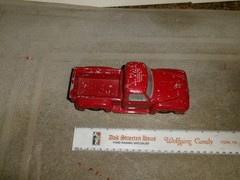 ORG. VINT. 1953 FORD PICKUP DEALERSHIP METAL 1/25 PROMO MODEL CAR BANK – NICE