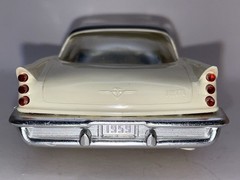 Jo-Han Promo Torsion Bar 1959 DeSoto 4Dr HT 1/25 Pearl White/Black VF-XLNT