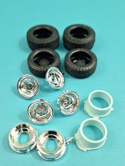 Revell AMT Ertl Monogram MPC 1/25 Scale Model Part 1927 Ford T Custom Wheels