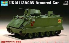 Trumpeter US M113 Armored Cavalry Assault Vehicle – Plastic Model Military