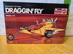 VTG 1971 ORIGINAL Tom Daniels Monogram Draggin Fly Trike Model W/Manual & Box