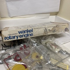 Entex Wankel Mazda Rotary Engine is 1:5 Scale Model No.8201 Parts Sealed!