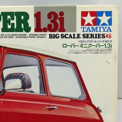 1995 Tamiya Rover Mini Cooper 1.3i 1/12 Scale Model Kit Big Scale Series No. 31