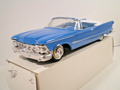ORIGINAL VINTAGE SMP 1959 CHRYSLER IMPERIAL CONVERTIBLE BUILT STOCK NICE
