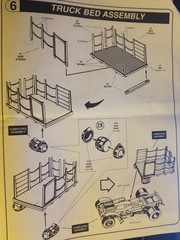 RC Cola & Beer Wagon BEAMS for BED FLOOR for Monogram Revell 1:24 Model Kit