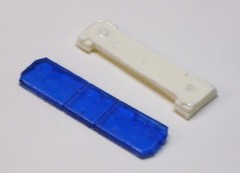 1:24 1:25 scale model resin blue LED lightbar police
