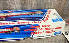 Model Semi Kit Great Dane Extendable Heavy Duty Flatbed Trailer Used