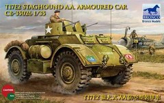 Bronco 1/35 T17E2 Staghound AA Armored Car #35026 📌USA📌