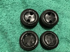 1 25 scale model parts 1940 Willys Coupe/pickup Goodyear Tire Set Only