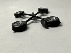 Monogram 1:25 FORD Wheels & TIRES Only. Used But Great Condition – See Photos