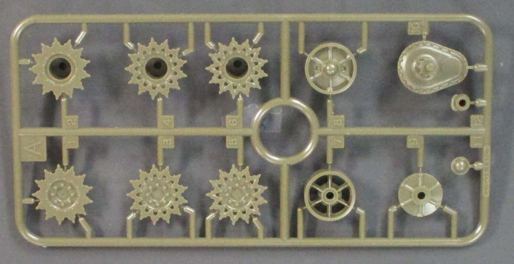 Asuka Models 1/35th Scale M4A1 Sherman – Parts Tree A from Kit No. 35-022