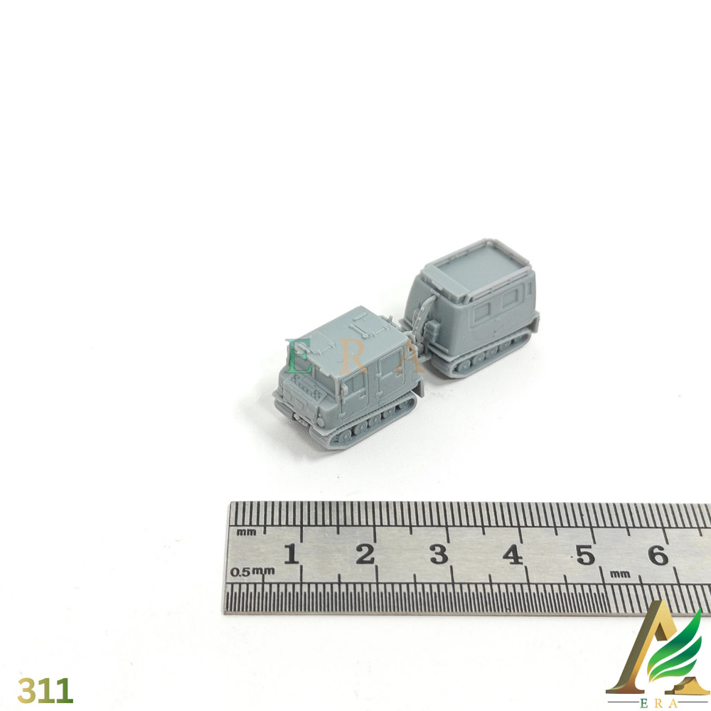 1/144 Scale Bv 206 Tracked All-Terrain Vehicle Resin Model Kit Unpainted