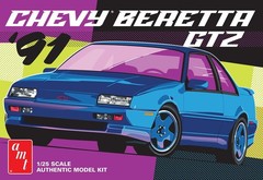 *AMT 1991 Chevy Beretta GTZ 1:25 Scale Plastic Model Kit AMT1531