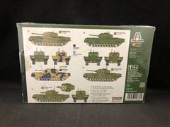 Italeri Churchill WWII Allied Military Vehicle 1:56 SC Plastic Model Kit 15760