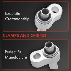 A/C Discharge Line Hose Assembly Compatible with Cadillac, Chevrolet, GMC Models