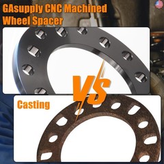 GAsupply 12mm 8 Lug Universal Wheel Spacers, Fit for F250 E350 Ram 2500 3500