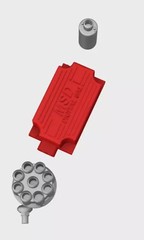 1/25 1/24 Scale 3D Resin MSD Ignition Setup