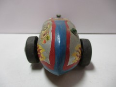Vintage Wooden Soap Box Derby Race Car