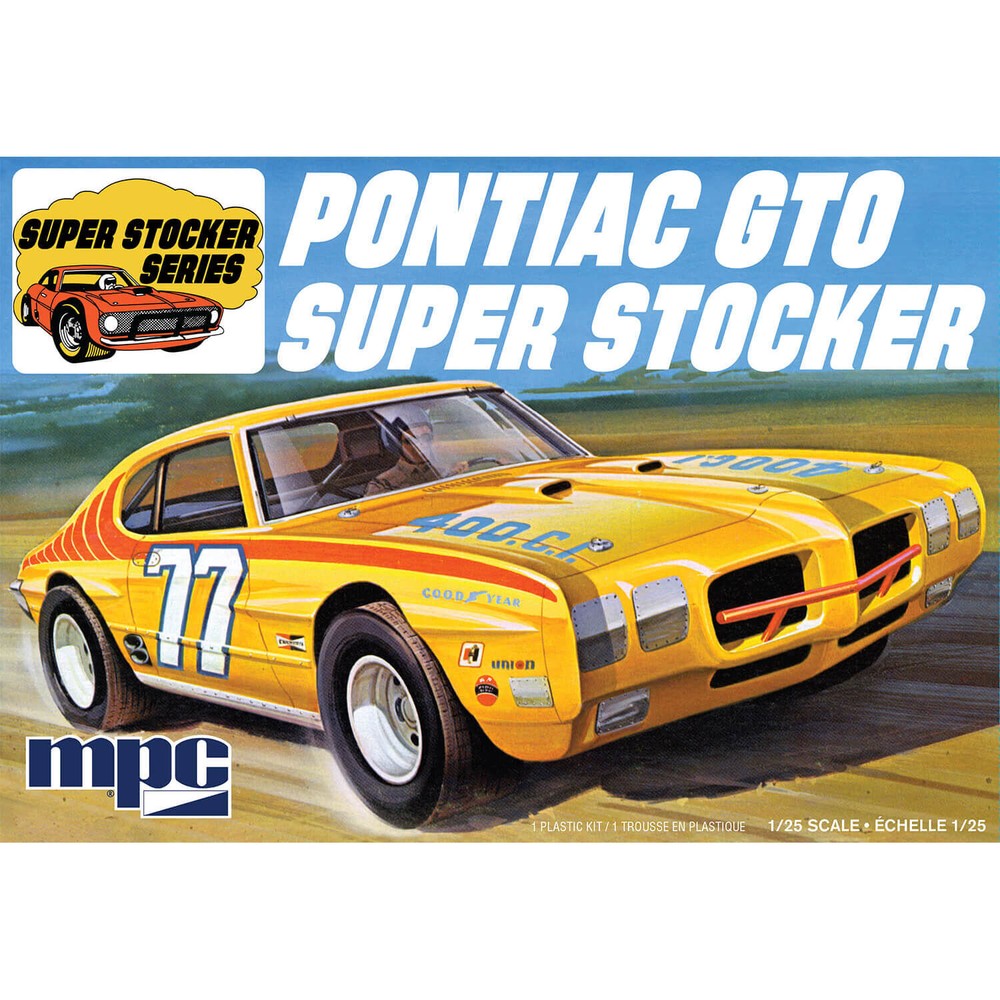 MPC 939M 1970 Pontiac GTO Super Stocker Model Kit