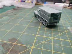 3D printing 1/72/48/87‌‌ German army Sdkfz 11 half-tracked vehicle kit