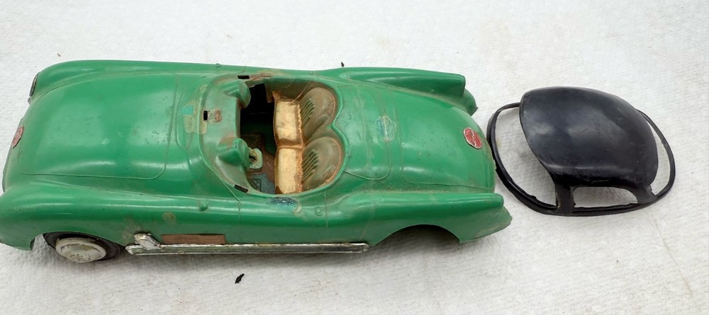 vintage 1953 Chevrolet Corvette Plastic Model Car for Parts / Repair as Shown