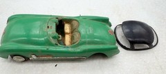 vintage 1953 Chevrolet Corvette Plastic Model Car for Parts / Repair as Shown