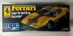 Vintage MPC Ferrari Berlinetta Boxer 1/24 Model Kit Unbuilt 1979