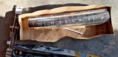 AMT Plated Tanker 1/25 scale for parts only not complete sold as parts only