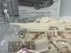 1/32 REVELLE 1956 CADILLAC ELDORADO BIARRITZ CONVERTIBLE UNBUILT MODEL CAR KIT