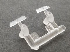 1960 Chevy Nomad Station Wagon SIGNAL LIGHTS from AMT 1:25 Model 60 Chevrolet C3